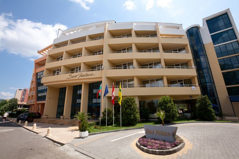 Sun Palace Hotel Sunny Beach Exterior photo